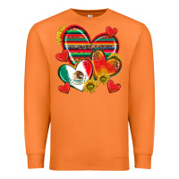 Carrot Mexican Hearts Premium Sweatshirt - texasbilliewilder
