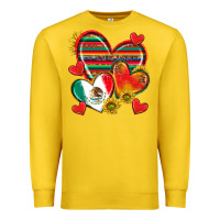 Lemon Mexican Hearts Premium Sweatshirt - texasbilliewilder