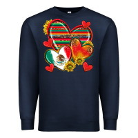 Mexican Hearts Premium Sweatshirt | Teevron
