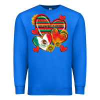 True Royal Mexican Hearts Premium Sweatshirt - texasbilliewilder
