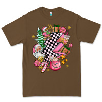 Cacao pink christmas lightning bolt Premium Tee - AdoDesignShop