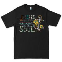 Black jesus is the anchor of my soul Premium Tee - SublimationCraftShop