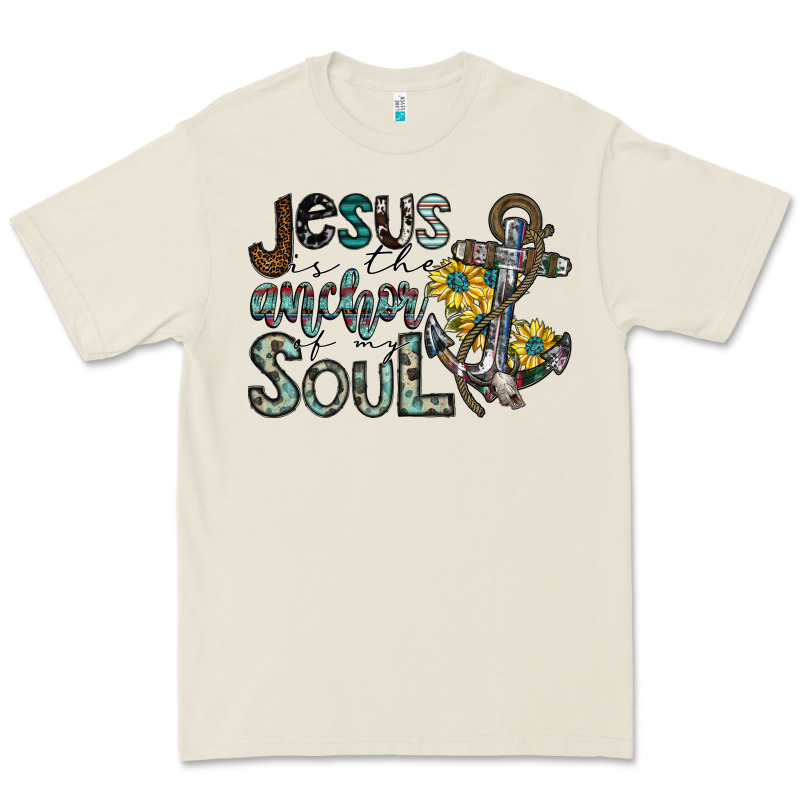 Jesus Is The Anchor Of My Soul Premium Tee by SublimationCraftShop | Teevron