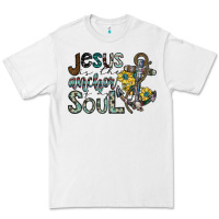 White jesus is the anchor of my soul Premium Tee - SublimationCraftShop