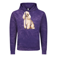 Cloud Purple standart poodle Vintage Hoodie - Artiststas