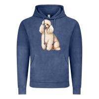Vintage Denim standart poodle Vintage Hoodie - Artiststas