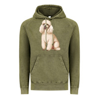 Vintage Olive standart poodle Vintage Hoodie - Artiststas
