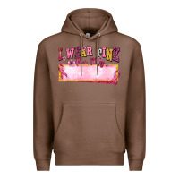 Chestnut Personalized i wear pink for my Premium Hoodie - texasbilliewilder