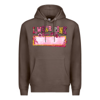 Coffee Personalized i wear pink for my Premium Hoodie - texasbilliewilder