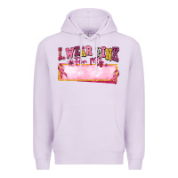 Lilac Personalized i wear pink for my Premium Hoodie - texasbilliewilder
