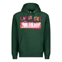 Sports Green Personalized i wear pink for my Premium Hoodie - texasbilliewilder