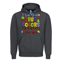 Smoke colorful love message Zipper Hoodie - LillyAllenDesigns