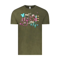 Vintage Olive nurse life Vintage Tee - BarkalooDesign