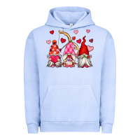 Pigment Grape Ice valentine's day gnomes Urban Hoodie - OliviaCreatesArt