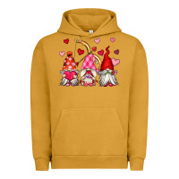 Pigment Peanut Butter valentine's day gnomes Urban Hoodie - OliviaCreatesArt