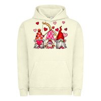 Pigment Pistachio valentine's day gnomes Urban Hoodie - OliviaCreatesArt
