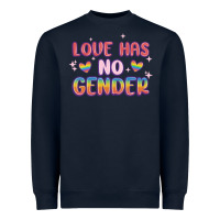 Navy love no gender Heavyweight Sweatshirt - MaliasSmallBusiness