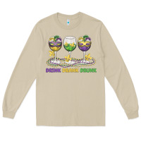 Mushroom drink drank drunk Long Sleeve Tee - MaliasSmallBusiness