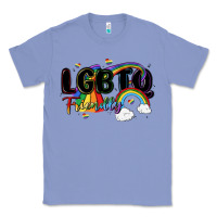 Colony Blue lgbtq  friendly Classic Tee - MaliasSmallBusiness
