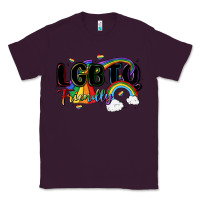 Plum lgbtq  friendly Classic Tee - MaliasSmallBusiness