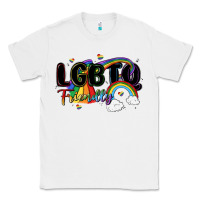 White lgbtq  friendly Classic Tee - MaliasSmallBusiness