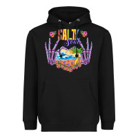 Black Salty soul Heavyweight Hoodie - NancyCooperArtShop