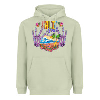Matcha Salty soul Heavyweight Hoodie - NancyCooperArtShop