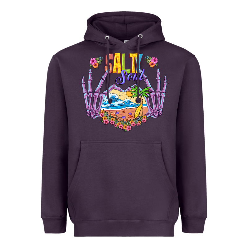 Salty Soul Heavyweight Hoodie by NancyCooperArtShop | Teevron