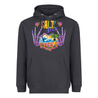 Smoke Salty soul Heavyweight Hoodie - NancyCooperArtShop