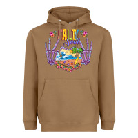 Toasted Coconut Salty soul Heavyweight Hoodie - NancyCooperArtShop