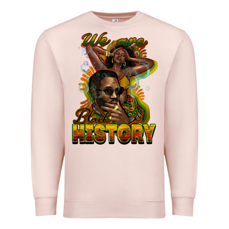 We Are Black History Premium Sweatshirt by NancyCooperArtShop | Teevron