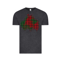 Vintage Black christmas glitter patch Vintage Tee - AdoDesignShop