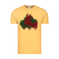 Vintage Mustard christmas glitter patch Vintage Tee - AdoDesignShop