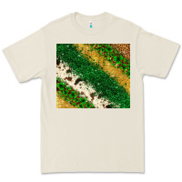 Bone St. Patrick's Day leopard cowhide glitter tumbler Premium Tee - Neo Western