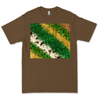 Cacao St. Patrick's Day leopard cowhide glitter tumbler Premium Tee - Neo Western