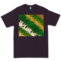 Plum St. Patrick's Day leopard cowhide glitter tumbler Premium Tee - Neo Western