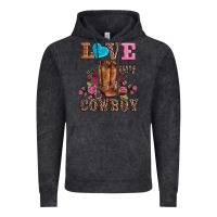 Vintage Black valentines day love my cowboy Vintage Hoodie - AdoDesignShop