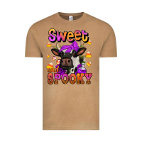 Vintage Camel sweet and spooky halloween cow Vintage Tee - Jasminsmagicworld
