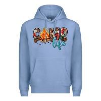 Colony Blue camp life Premium Hoodie - JahusDesignShop