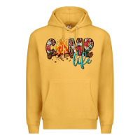 Mustard camp life Premium Hoodie - JahusDesignShop