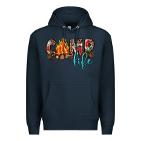 Navy camp life Premium Hoodie - JahusDesignShop