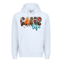 White camp life Premium Hoodie - JahusDesignShop