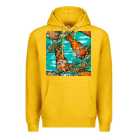 Lemon Fall gnomes Premium Hoodie - NancyCooperArtShop