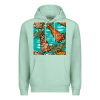 Seafoam Fall gnomes Premium Hoodie - NancyCooperArtShop