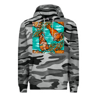Slate Camo Fall gnomes Premium Hoodie - NancyCooperArtShop