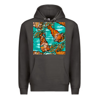 Smoke Fall gnomes Premium Hoodie - NancyCooperArtShop