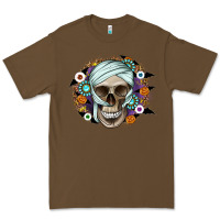 Cacao Halloween Skeleton Premium Tee - CowhideDigitalArt