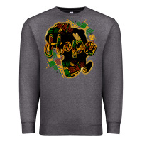 Charcoal Heather hope black history Premium Sweatshirt - NancyCooperArtShop