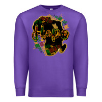 Purple hope black history Premium Sweatshirt - NancyCooperArtShop
