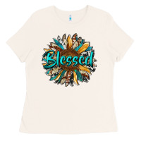 Bone blessed sunflower Ladies Tee - RanaPortraitStore